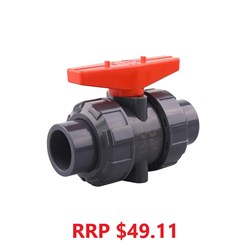 Ball Valve True Union PVC PTFE Seat BSP FI PN10 40MM